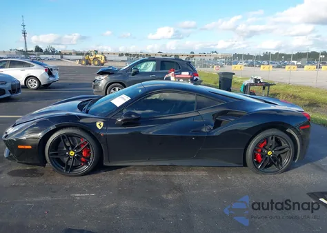 2019 Ferrari 488 Gtb z USA, uszkodzony, nr VIN ZFF79ALA6K0245873